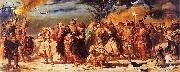 Jan Matejko Ivan the Terrible. oil painting on canvas